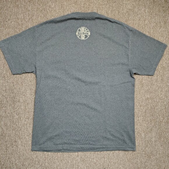 DIVE BAR T-Shirt Men XL Gray RED BARN PUB Mandleville Louisiana Short Sleeve - Picture 4 of 9
